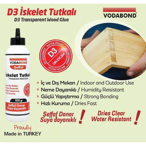 VODABOND  TUT600 ISKELET TUTKALI 600 GR
